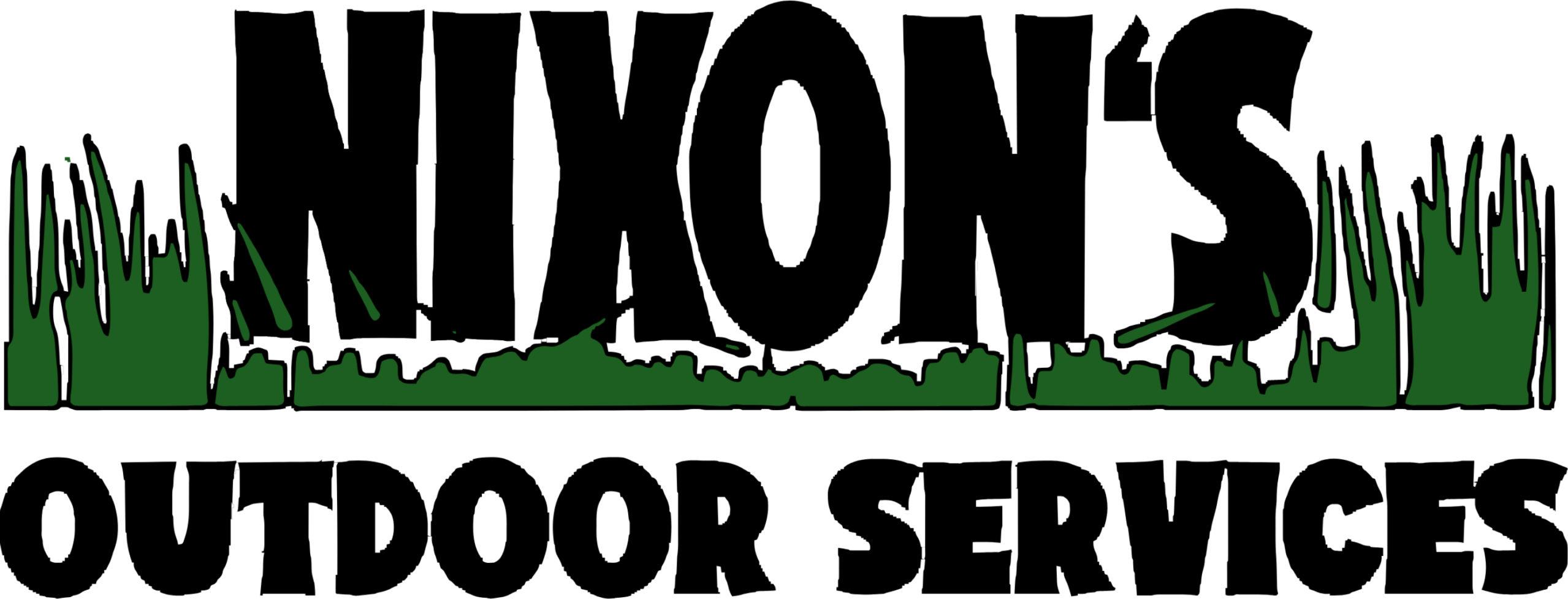Nixon's Outdoor Services logo, lawn care, snow removal, firewood and landscaping in Laingsburg, Michigan